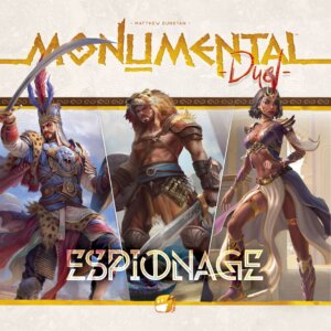 Monumental Duel: Espionage board game cover