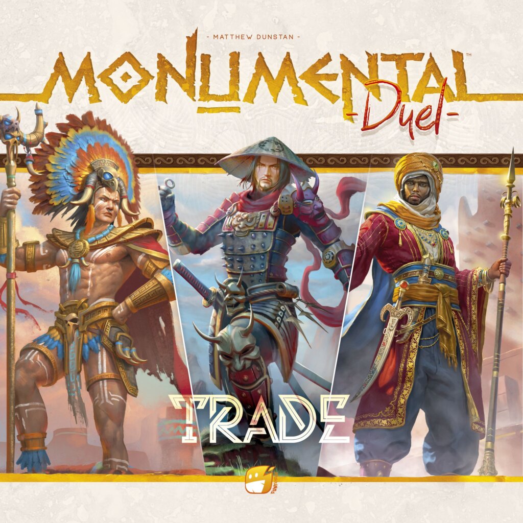 Monumental Duel: Trade board game cover