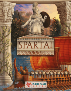 SPARTA!: Struggle for Greece board game cover