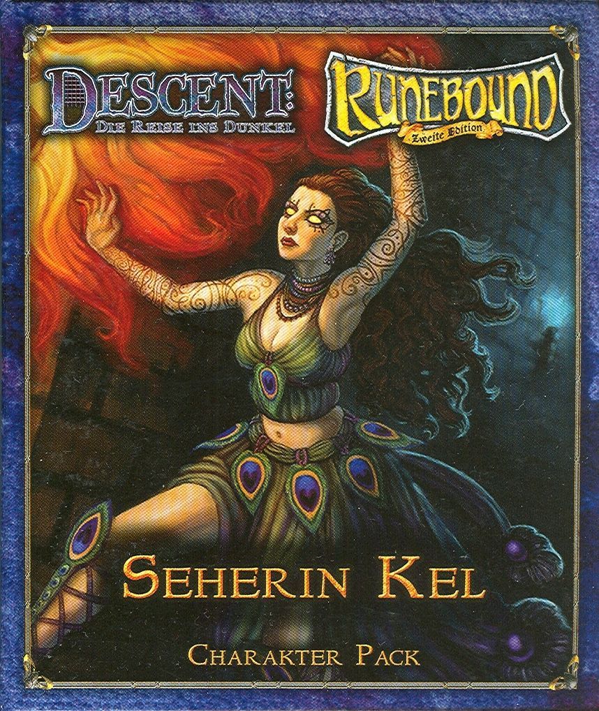 Descent / Runebound / Runewars Figure: Truthseer Kel board game cover