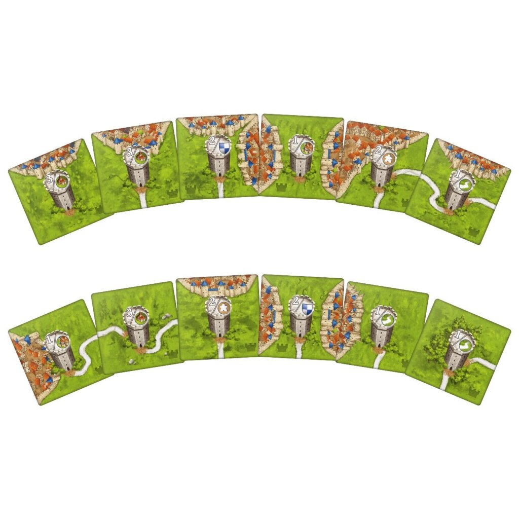 Carcassonne: The Watchtowers board game cover