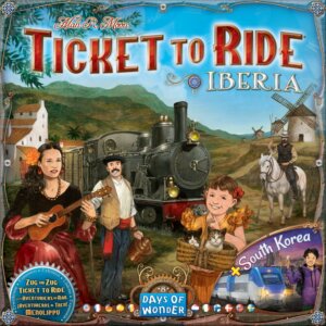 Ticket to Ride Map Collection 8: Iberia & South Korea board game cover