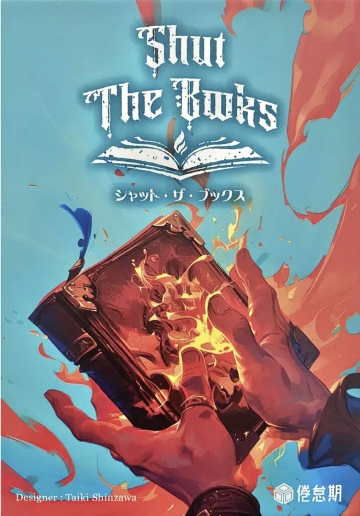 Shut The Books board game cover