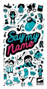 Say my Name board game cover