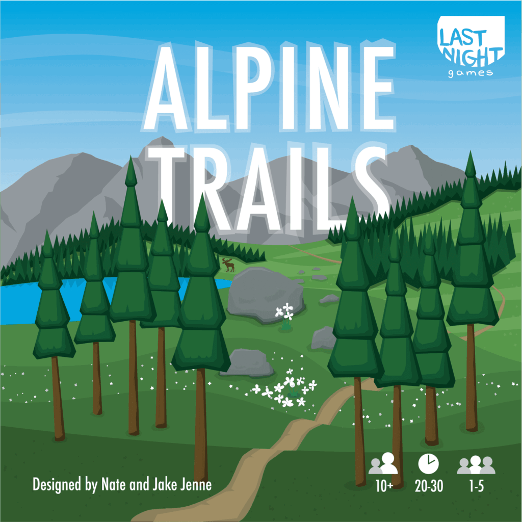 Alpine Trails board game cover