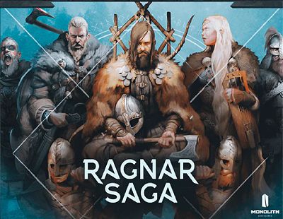Mythic Battles: Ragnarök – Ragnar Saga board game cover