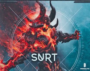 Mythic Battles: Ragnarök – Surt board game cover