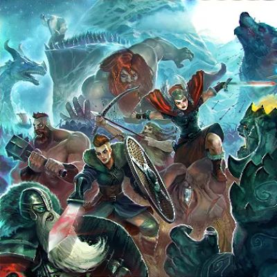 Champions of Midgard: Jarl Edition board game cover