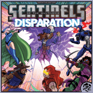 Sentinels of the Multiverse: Definitive Edition – Disparation board game cover