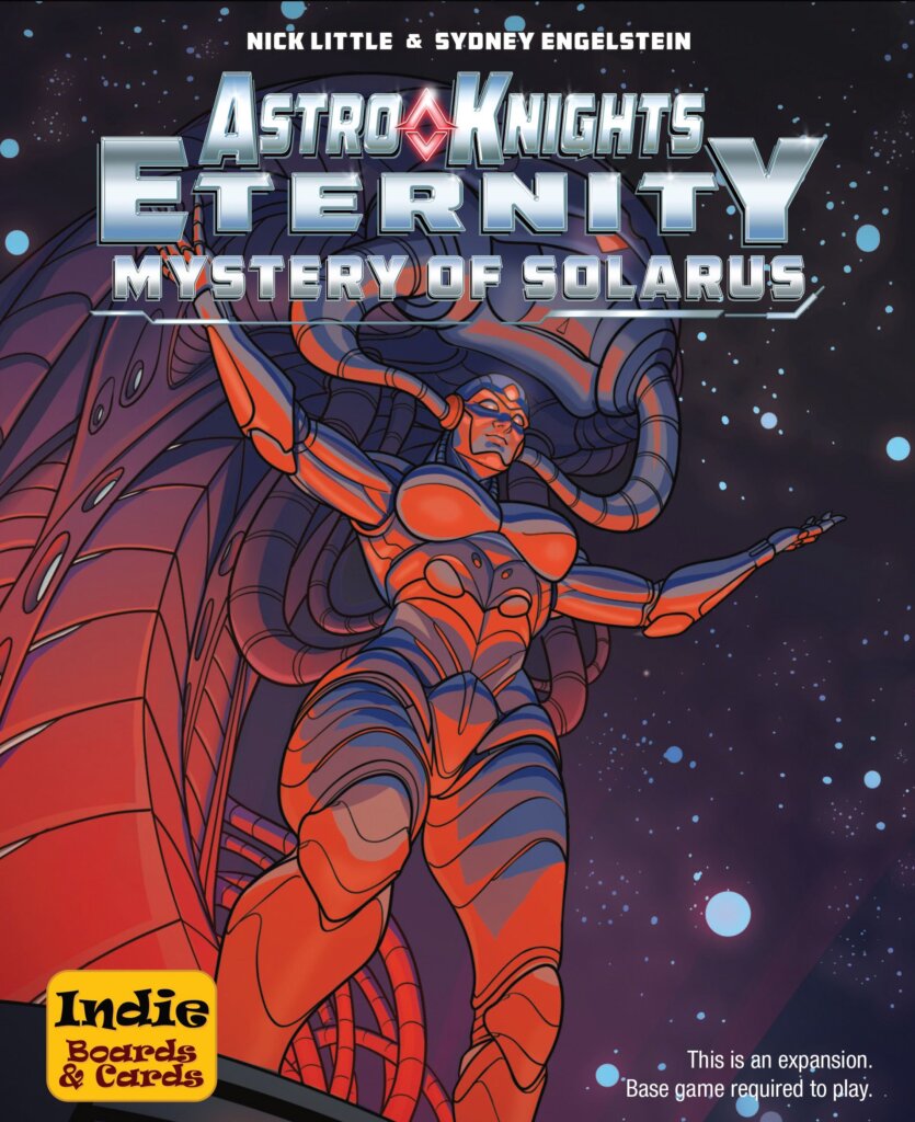 Astro Knights: Eternity – Mystery of Solarus board game cover
