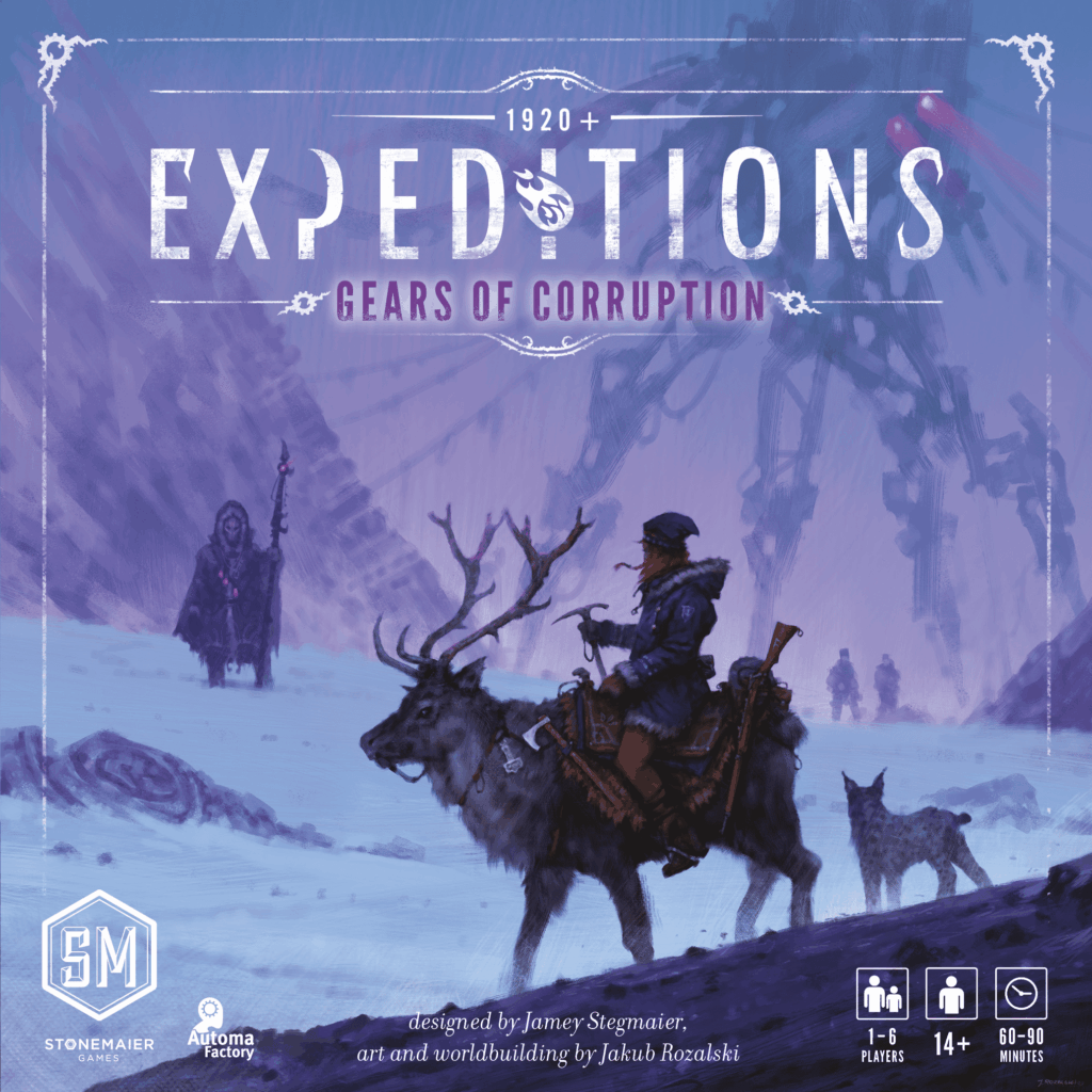 Expeditions: Gears of Corruption board game cover
