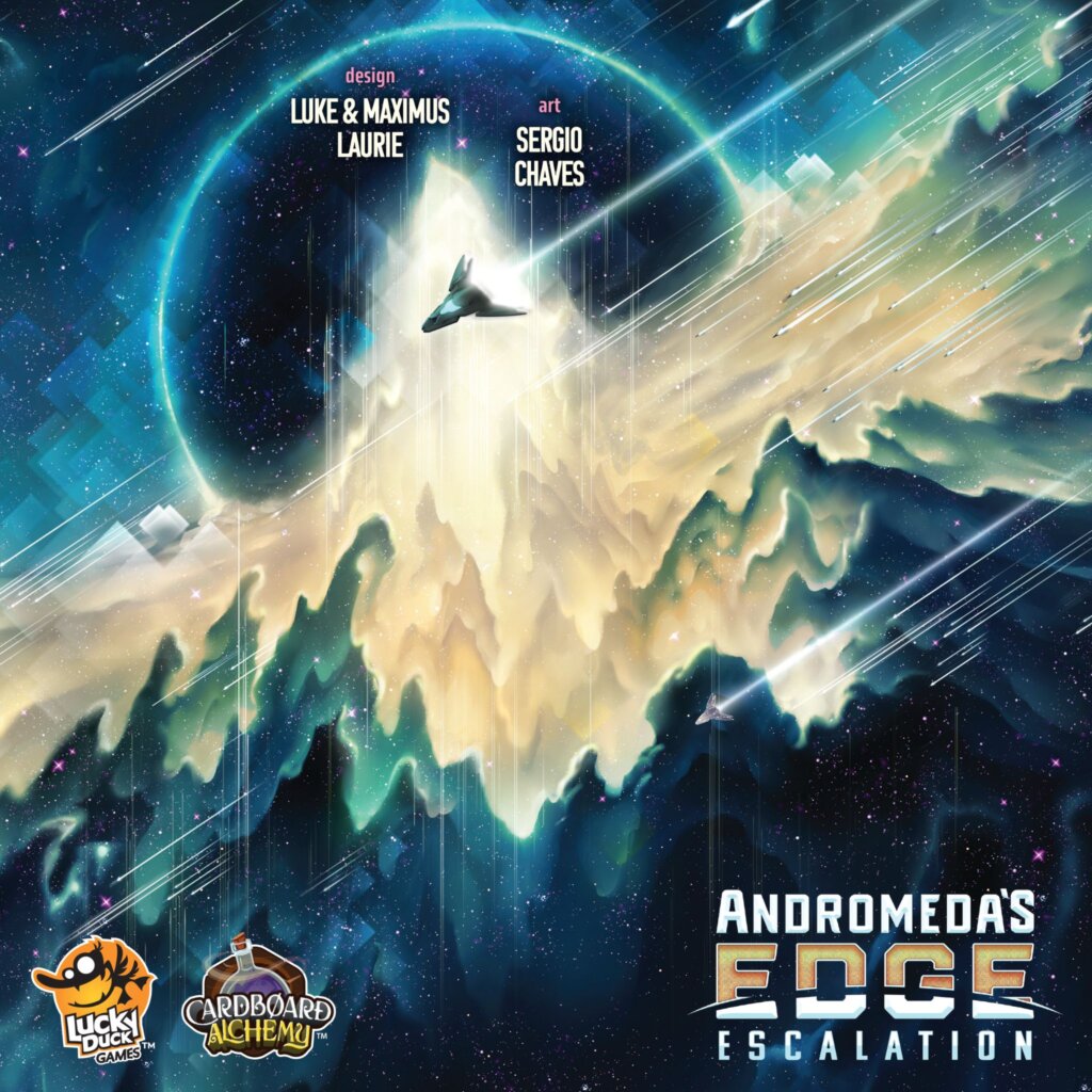 Andromeda’s Edge: Escalation board game cover