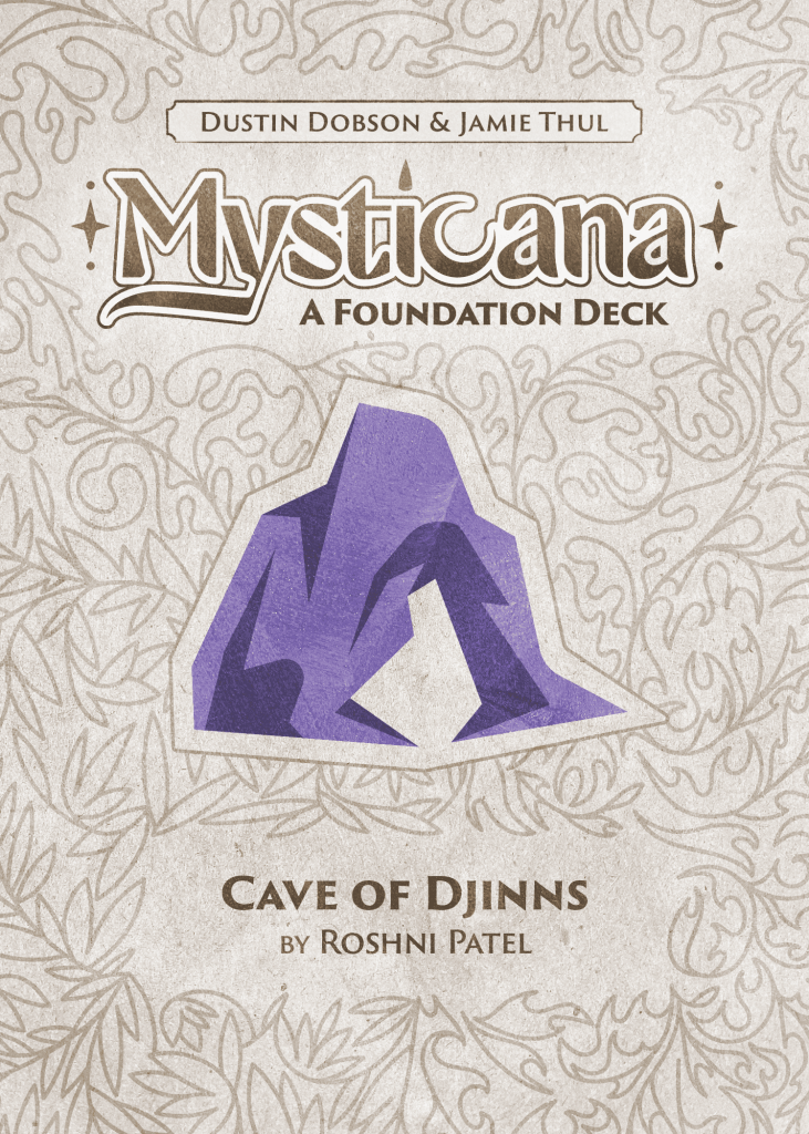 Mysticana: Cave of Djinns board game cover