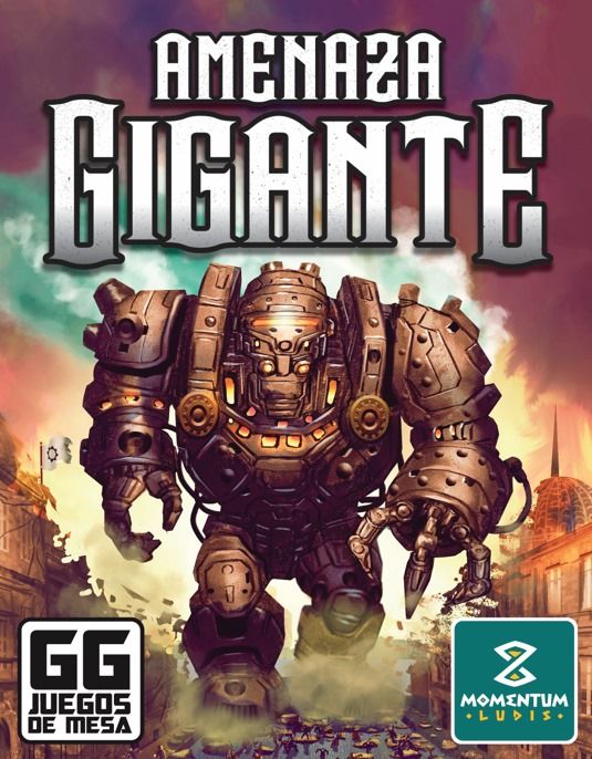 Amenaza Gigante board game cover