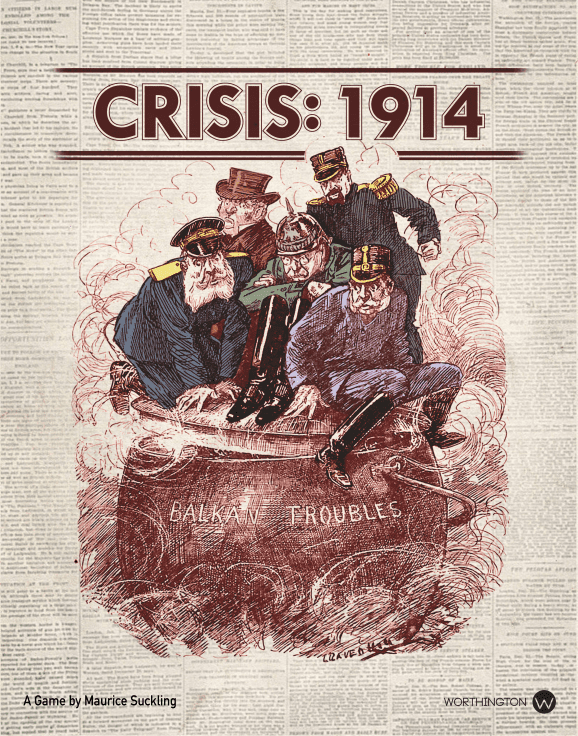 Crisis: 1914 board game cover