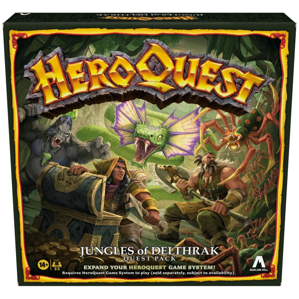 HeroQuest: Jungles of Delthrak board game cover