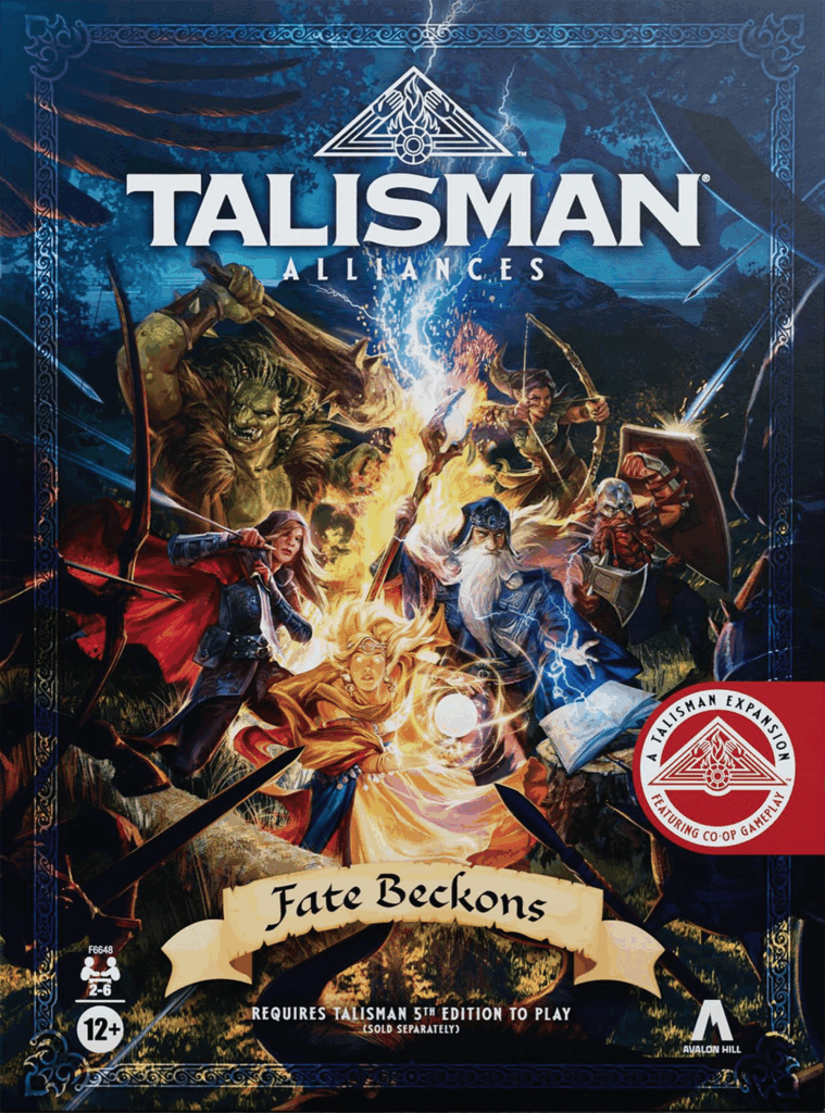 Talisman: Alliances – Fate Beckons board game cover