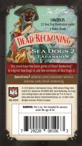Dead Reckoning: Sea Dogs Expansion 2 board game cover
