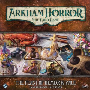Arkham Horror: The Card Game – The Feast of Hemlock Vale: Investigator Expansion board game cover