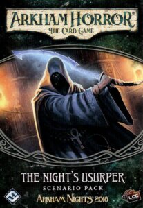 Arkham Horror: The Card Game – The Night’s Usurper: Scenario Pack board game cover