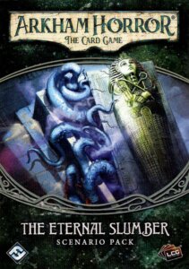 Arkham Horror: The Card Game – The Eternal Slumber: Scenario Pack board game cover