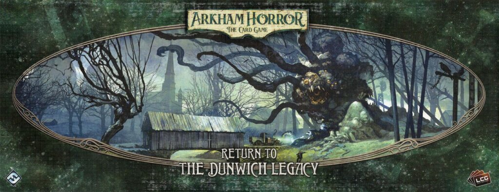 Arkham Horror: The Card Game – Return to the Dunwich Legacy board game cover