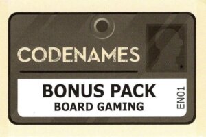 Codenames: Bonus Pack – Board Gaming (English) board game cover