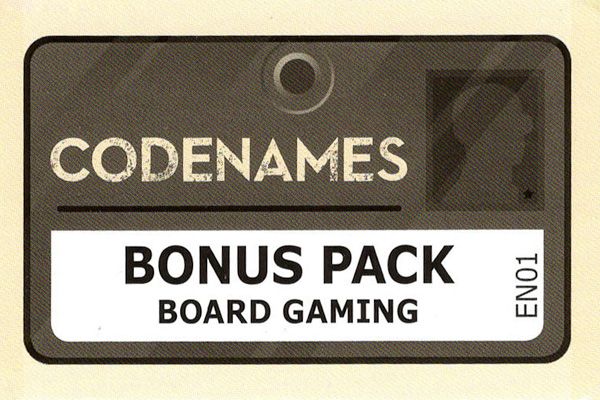 Codenames: Bonus Pack – Board Gaming (English) board game cover