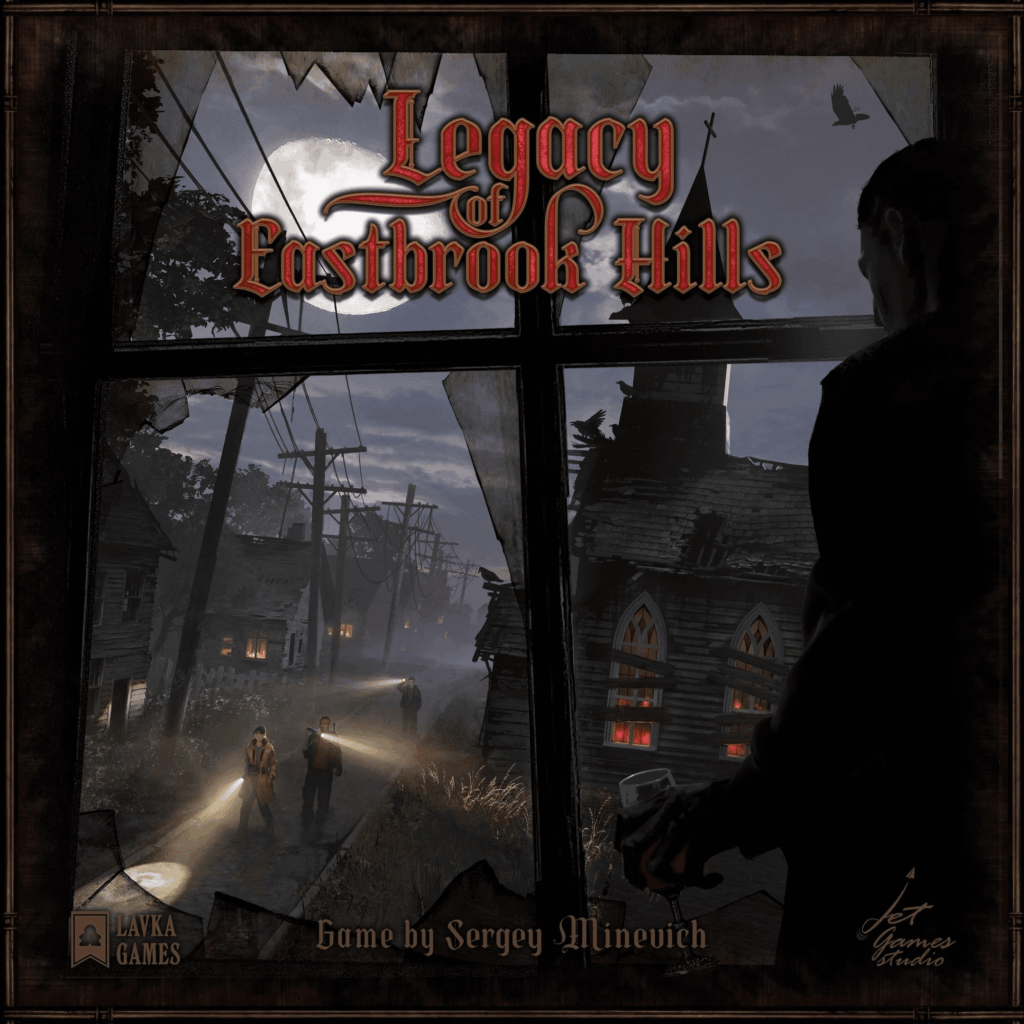 Legacy of Eastbrook Hills board game cover