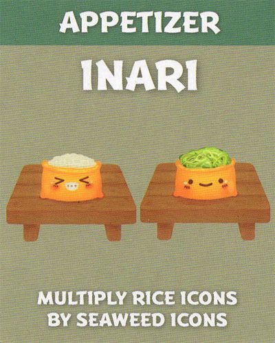 Sushi Go Party!: Inari Promo board game cover