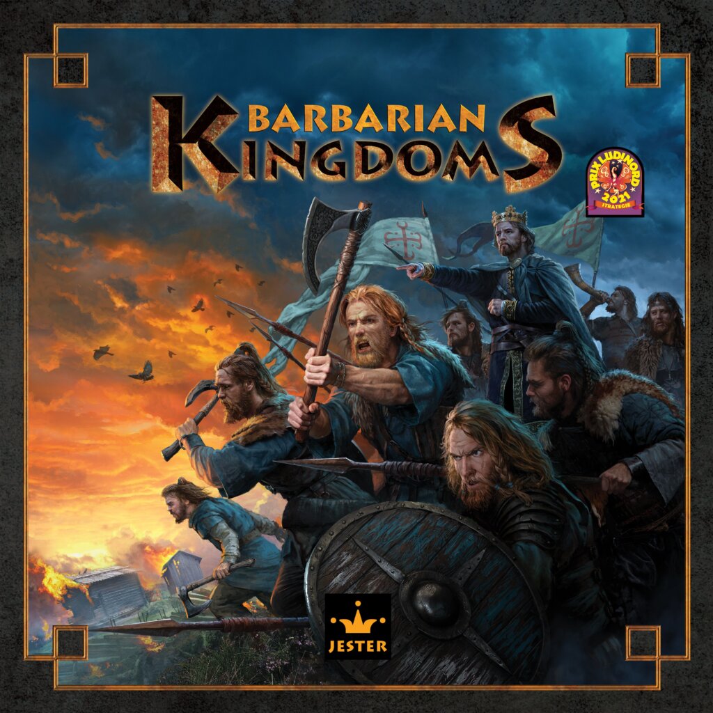 Barbarian Kingdoms board game cover