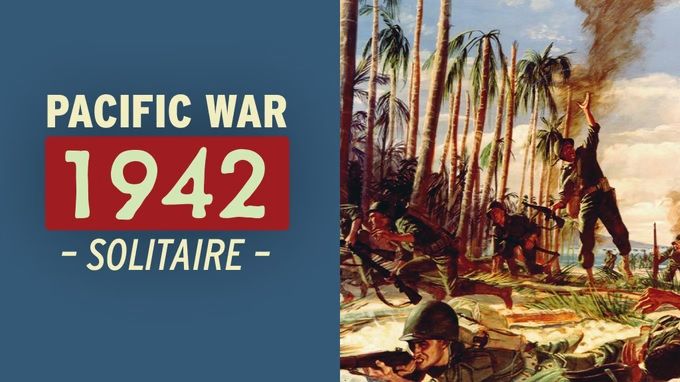 Pacific War 1942: Solitaire board game cover