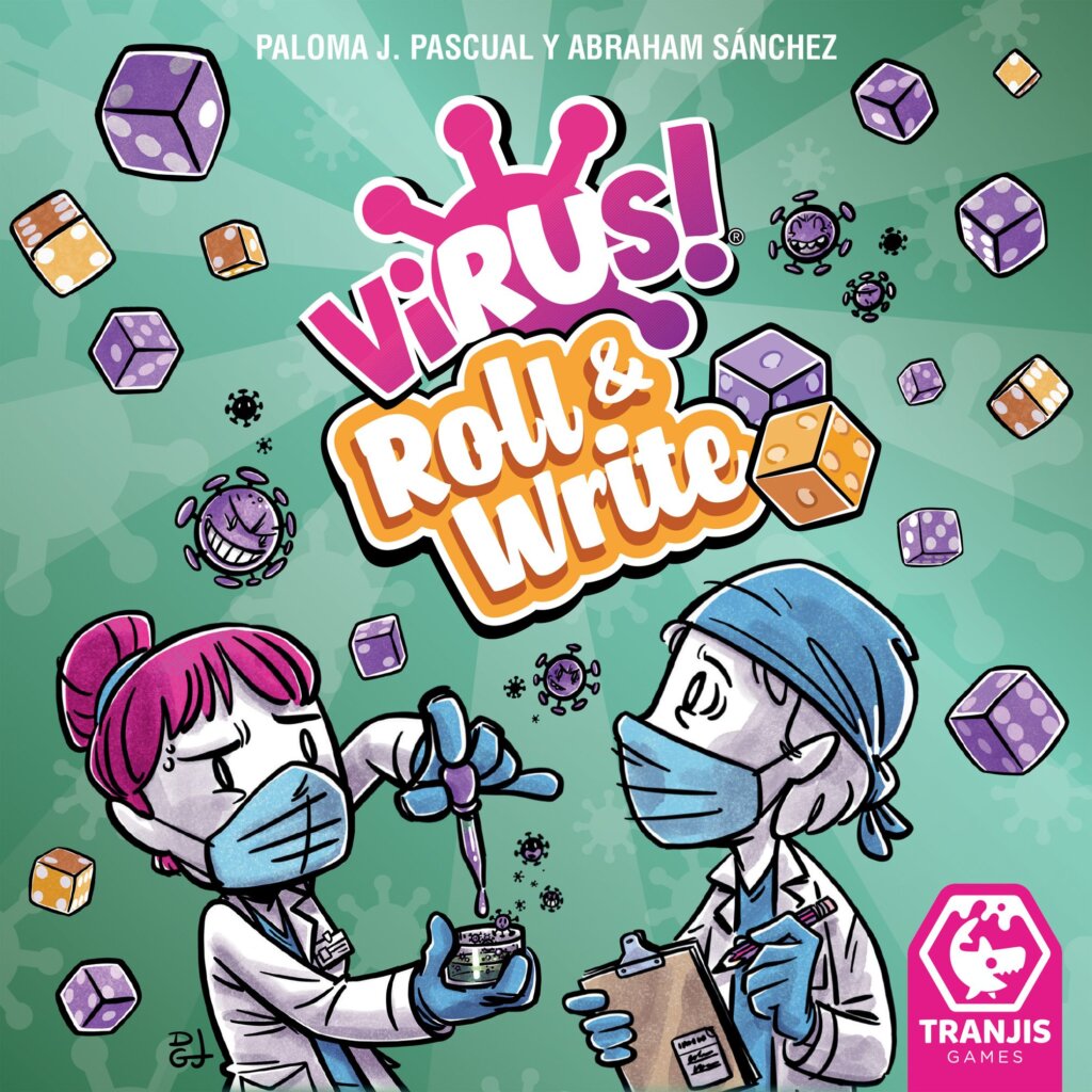 Virus!: Roll & Write board game cover