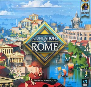 Foundations of Rome (Maximus Edition) board game cover