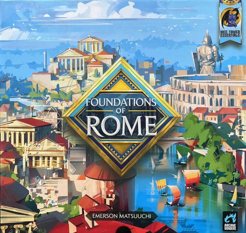 Foundations of Rome (Emperor Edition) board game cover