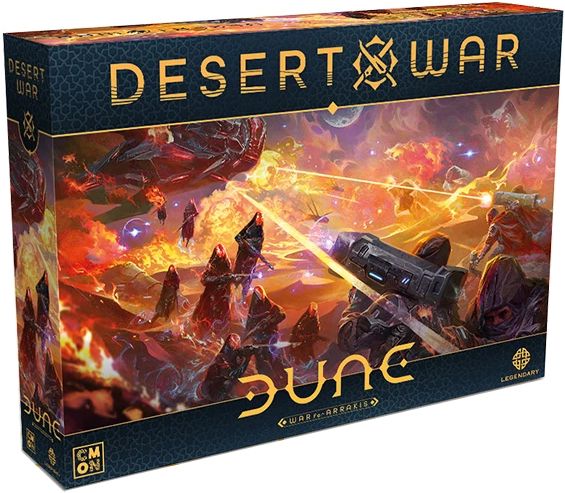 Dune: War for Arrakis – Desert War board game cover