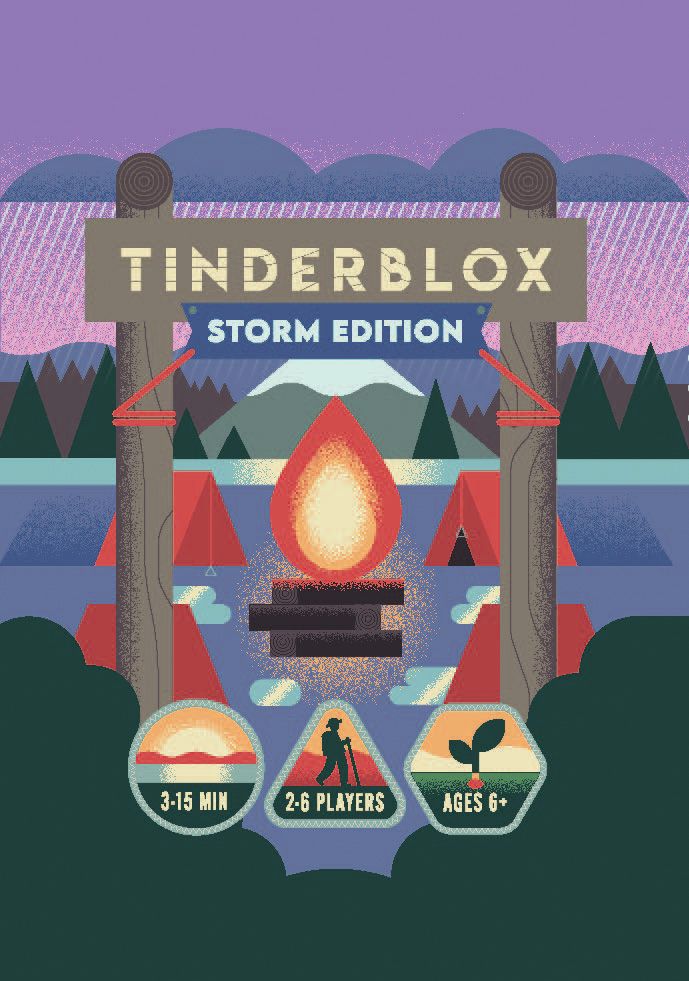 Tinderblox: Storm Edition board game cover