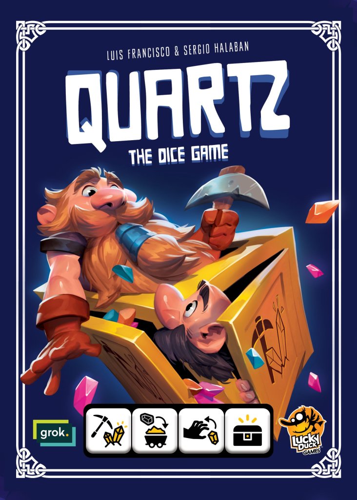 Quartz: The Dice Game board game cover