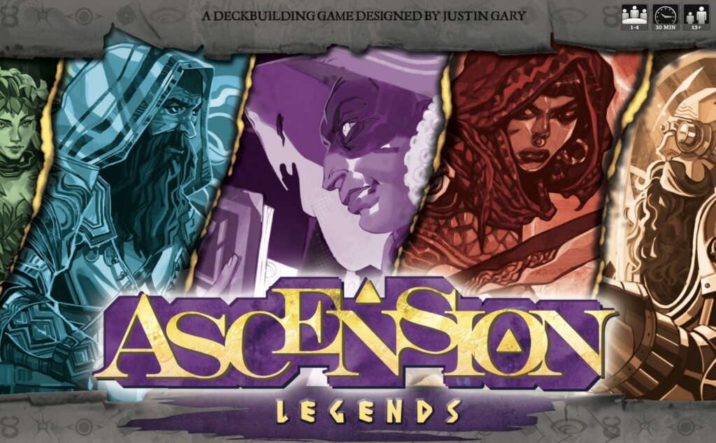 Ascension Legends board game cover