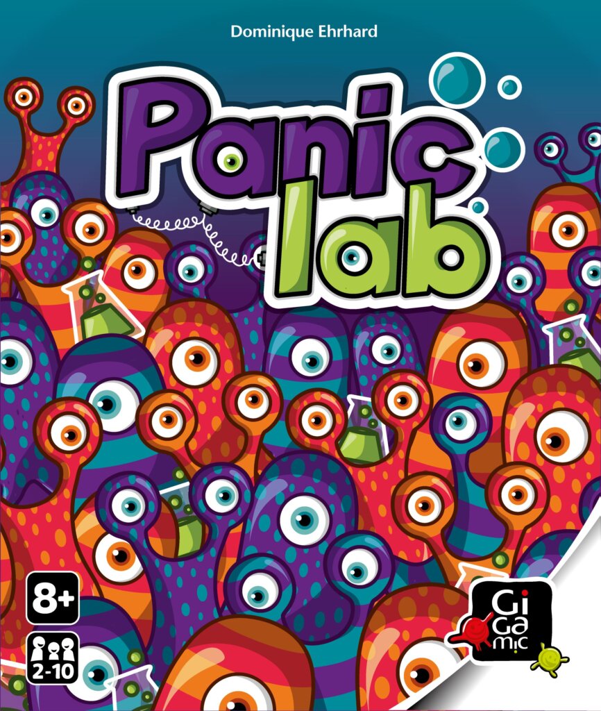 Panic Lab board game cover