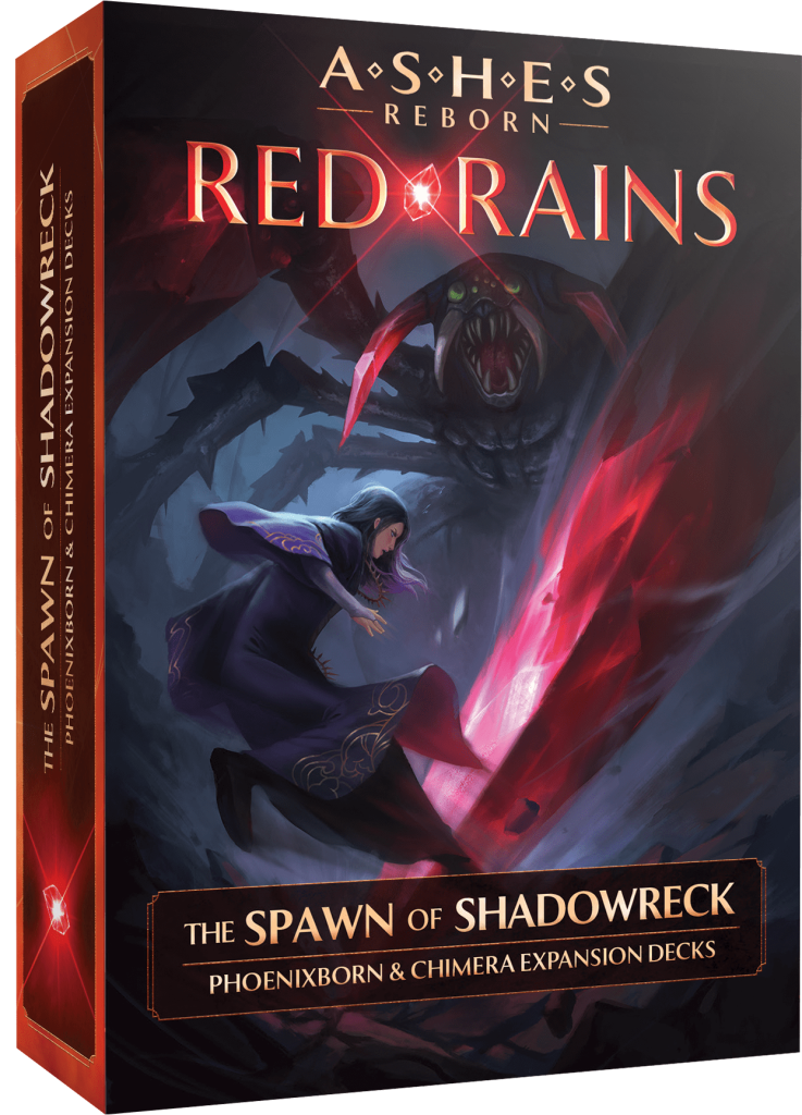 Ashes Reborn: Red Rains – The Spawn of Shadowreck board game cover