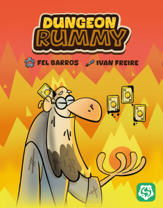 Dungeon Rummy board game cover