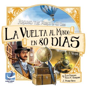 Around the World in 80 Days board game cover