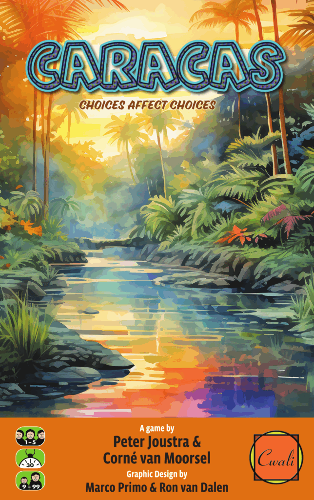 Caracas board game cover
