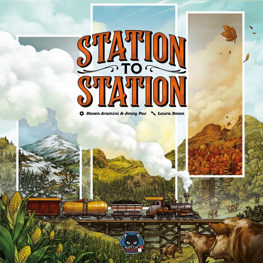 Station to Station board game cover