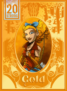 20 Strong: Tanglewoods Gold board game cover
