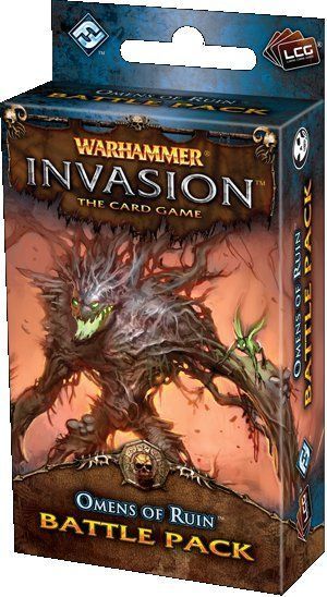 Warhammer: Invasion – Omens of Ruin board game cover