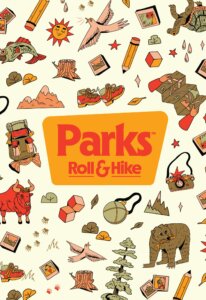 Parks: Roll & Hike board game cover