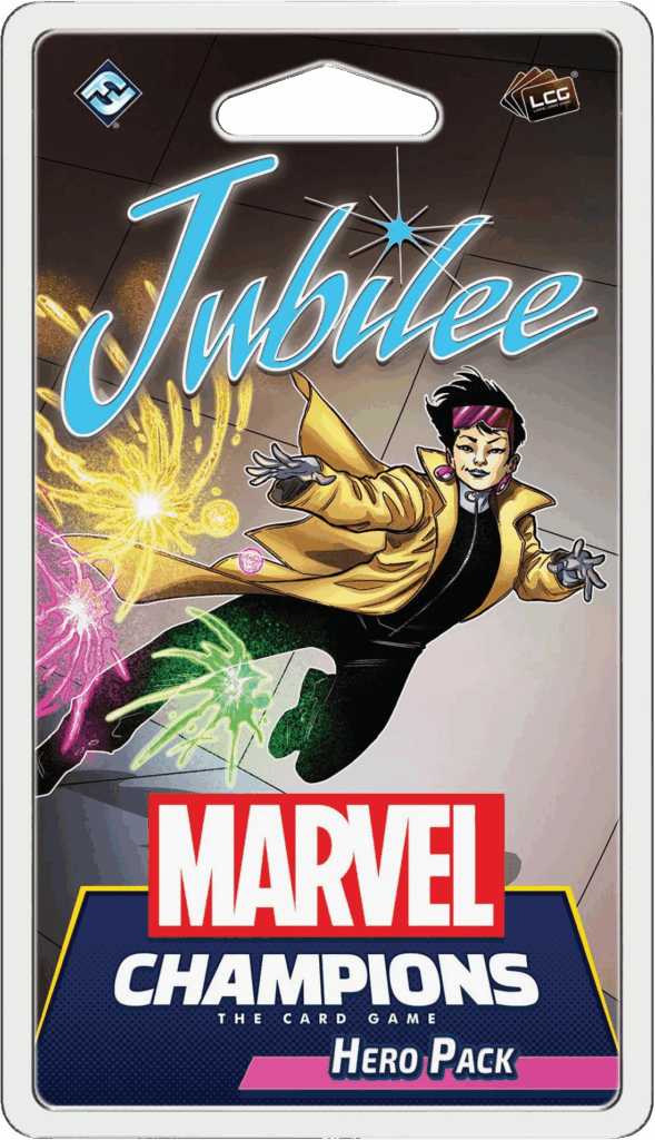 Marvel Champions: The Card Game – Jubilee Hero Pack board game cover