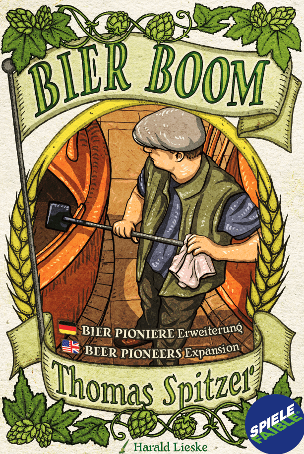 Bier Pioniere: Bier Boom board game cover